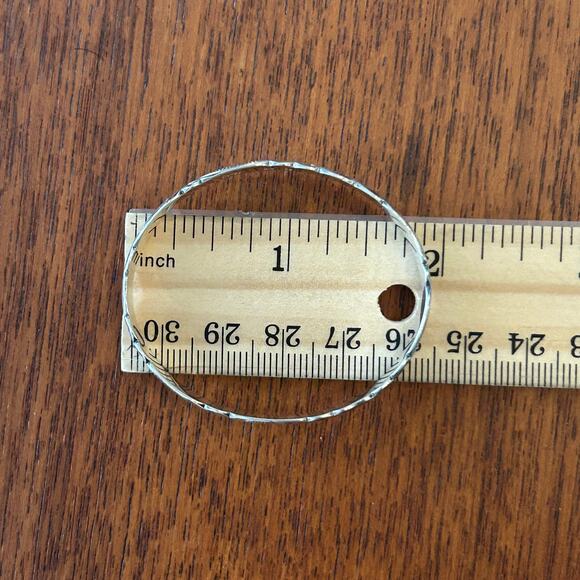 Vintage Hawaiian Baby Bracelet 925 Sterling Plumeria Keiki Bangle Signed - Picture 6 of 11